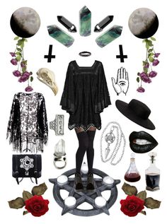 Pagan Outfits, Whimsy Goth Aesthetic, Cute All Black Outfits, Dark Academia Fashion Aesthetic, Modern Witch Fashion, Witchcraft Stuff, Bohemian Witch, Dark Bohemian, Witchy Outfits