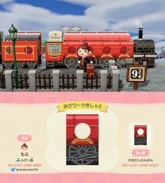 Acnh Christmas Code, Hogwarts Train, Welcome To Hogwarts, Animal Crossing Funny, City Island, Theme Harry Potter, Animal Crossing Qr Codes Clothes, Animal Crossing Wild World, Animal Crossing Villagers