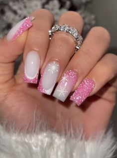 Sky Nails, Pink Gel Nails, Work Nails, Animal Nails, Unique Acrylic Nails, Nails Only, Short Acrylic Nails Designs, Nails Desing, Xmas Nails