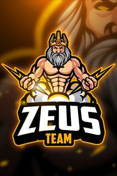 the logo for zeus team