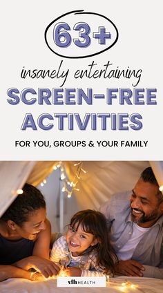 Screen-free activities for adults Family Bonding Activities, Games Family, Things To Do At Home, Bonding Activities, Morning Routines