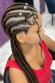 Cute Creative Cornrows Braids For Black Women | Stitch Cornrows Braids For Black Women - Darling I have been searching for Cute Cornrow Styles for the longest time and I have found the perfect Stitch Cornrows Braids For Black Women, these Cornrows Protective Hairstyles are simple cornrow ideas nothing fancy but still great……cc-braidsbysynara   #cornrowswithheart    #cornrowswithheartdesign cornrow braids, cornrow braid styles, cornrow braids ideas, cornrow braids for black women, long cornrows braids straight back, cornrows braids for black women Long Cornrows Braids Straight Back, Back Cornrows Braids, Braids For Black Women Long, Cornrows Braids Straight Back, Long Cornrows Braids, Cornrow Braids For Black Women, Creative Cornrows, Braids For Black Women Cornrows, Four Braids Cornrow