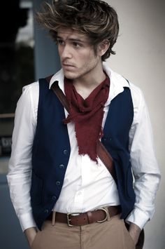 Adam Gallagher, Jean Valjean, Movie Inspired Outfits, Masculine Style, Diy Scarf, Shirt Diy