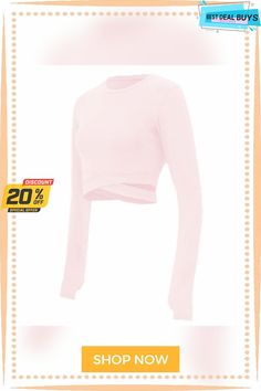 Women's Running Shirt Crop Top Thumbhole Long Sleeve Tee Tshirt Athletic Spandex Breathable Quick Dry Moisture Wicking Running Active Training Walking Sportswear Activewear Solid Colored Pink White Fitted T-shirt For Gym In Spring, Spring Fitted T-shirt For Gym, Trendy Fitted Moisture-wicking Top, Spring Crew Neck Crop Top For Gym, Pink Sports Crop Top, Trendy Long Sleeve Sports Top, Fitted Moisture-wicking Pink Tops, Fitted Pink Moisture-wicking Top, Trendy Fitted Gym Tops