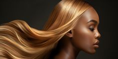 Elegance in Motion: Captivating Beauty with Flowing Golden Hair Golden Hair, Ethereal Beauty, Fantasy Landscape, Smooth Skin, Red Hair, High Quality Images, Blonde Hair