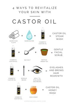 Castor Oil Mascara, Castor Oil For Loose Skin, Caster Oil Uses Natural Remedies, Castor Oil With Essential Oils, Castor Oil For Skin Faces, How To Get Clean Skin Naturally, Uses For Caster Oil, What To Do With Castor Oil, Castor Oil Face Mask Diy