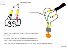 an electrical wiring diagram for a ceiling fan and light switch with two wires connected to each other