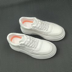 Gender: Men Type: Sneakers Main Materials: Cowhide Insole: Pigskin Sole: Rubber Type of Closure: Lace-up Style: Daily. Casual. Fashion Season: Spring. Autumn Heel Height: Low (3 cm) Casual Flats, Pig Skin, Leather Flats, Fashion Seasons, Up Styles, Sneakers White, Casual Sneakers, Heel Height, Lace Up