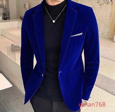 Mens Velvet Business Blazer Jacket One Button Formal Suit Coat Party jacket Jackets Fashion Casual, Party Jacket, Winter Gold, Party Jackets, Formal Suit, Sportswear Fashion, Suit Coat, Slim Fit Suit, Jacket Fashion