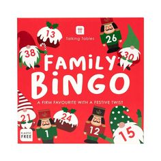 FAMILY GAME- The Christmas Family Bingo Game with a Festive Twist is a fun and interactive holiday game designed to entertain both children and adults during the festive season. It combines the classic game of Bingo with a holiday-themed twist, creating a memorable and enjoyable activity for family gatherings.  BINGO FUN - Hand out one bingo sheet and a pencil to each player. Open and shuffle the calling cards. Nominate someone to call out the numbers and bingo expressions. Then eyes down, cross Family Bingo, Game Night Family, Festive Dinner Party, Christmas Bingo Game, Bingo Sheets, Christmas Bingo, Christmas Tableware, Holiday Games, Christmas Calendar