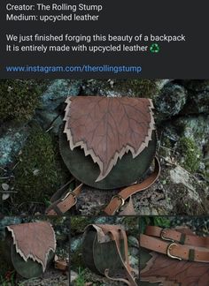 Forest Ideas, Chaotic Evil, Floor Ideas, Fantasy Forest, Forest Floor, Leather Work, Embroidery And Stitching, Wood Watch, Leather Working