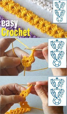 instructions to crochet the easy way