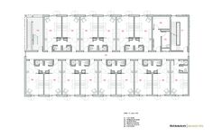 the floor plan for an office building