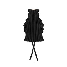 A designer rib knit halter top featuring stylish, adjustable back ties and high-rise neckline. Versatile as it is comfortable, the piece can be worn to elevate any on-the-go look or as an alluring statement piece for a fashionable occasion. Complete with intricate hand pleating, this stylish black halter top has an air of sophistication and designer charm Tie at waist 100% Acrylic - Superior quality fabrication from United Kingdom Ribbed-Knit Soft on skin - No Itch Made in Australia Dry clean Chic Ribbed Sleeveless Halter Top, Solid Ribbed Halter Neck Top, Luxury Black Stretch Halter Top, Black Ribbed Halter Neck Top, Luxury Black Sleeveless Knit Top, Tomboy Femme, Black Halter Top, Black Halter, Kpop Outfits