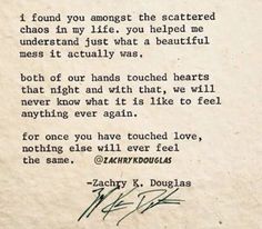 a handwritten letter from harry k douglas