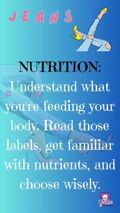 Choose Wisely, Nutrition, Reading