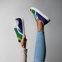 Elevate your style and showcase your South African pride with Be Lekker Co's South African flag SLIP-ON canvas shoes! These unique sneakers are a blend of fashion and patriotism, featuring the vibrant colours of the South African flag that's sure to turn heads wherever you go. Crafted with quality and comfort in mind, our high tops are perfect for any occasion - from casual outings to showing your support during sports events. Step into a world of style with a touch of South African spirit, and Summer Streetwear Slip-on Canvas Shoes, Canvas Slip-on Sneakers For Summer Streetwear, Trendy Slip-on Canvas Shoes With Vulcanized Sole, Summer Streetwear Slip-on Sneakers With Vulcanized Sole, Trendy Summer Slip-on Sneakers For Streetwear, Trendy Summer Streetwear Slip-on Sneakers, Summer Low-top Slip-on Sneakers For Streetwear, Spring Canvas Slip-on Sneakers For Streetwear, Trendy Slip-on Sneakers For Streetwear