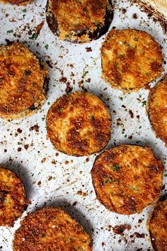 some food that is sitting on a baking sheet and ready to be cooked in the oven