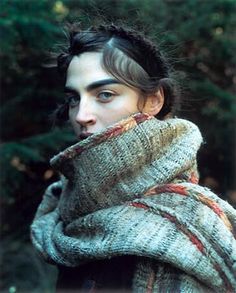 Striking. Thick Eyebrows, Mori Girl, Runway Collection, Looks Style, In The Woods, Eyebrows, Fashion Photography, A Woman