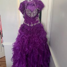 Quinceaera Dress Purple Bella Dresses, Dress Purple, Quinceanera Dresses, Purple Dress, Quinceanera, Purple Color, Color Purple, Ball Gowns, Prom Dresses