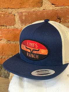 Kimes Ranch American Standard Trucker Dark Blue Snap Back Ball Cap - Painted Cowgirl Western Store Ariat Hats, Country Girl Style Outfits, Country Hairstyles, America Hat, Southern Outfits, Western Store