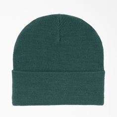 Dickies Cuffed Knit Beanie Forest Green WH201FT Continuing our commitment to comfort, durability and protection, Cuffed Knit Beanie is a cold weather classic that can be worn on the worksite, at the campsite or out seeing the sights. The 100% super soft acrylic fabric will trap the heat precisely where it belongs, allowing your head to stay warm and comfortable through every chilly adventure. Plus, the 4-inch fold up cuff enables the perfect customizable fit that can be recreated time and time a Classic Beanie For Outdoor Winter Activities, Classic Beanie For Winter Outdoor, Warm Solid Beanie For Outdoor Activities, Classic Winter Beanie For Outdoor, Basic Outdoor Hat For Winter, Classic Winter Outdoor Beanie, Basic Beanie For Outdoor, Basic Outdoor Winter Hat, Cinderella 3