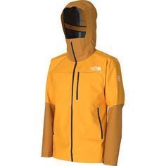 As we battle high winds and wet conditions in the alpine, The North Face's Torre Egger FUTURELIGHT Jacket keeps us dry and moving freely. The 3-layer, seam-sealed construction ensures rain, hail, and snow can't break through, while the underarm gussets and articulated fit let us climb and traverse unrestricted. Functional Yellow Windproof Windbreaker, Yellow Windproof Windbreaker For Outdoor, Functional Yellow Windbreaker For Outdoor Activities, Yellow Functional Windbreaker For Outdoor Activities, Functional Yellow Hiking Outerwear, Functional Yellow Outerwear For Hiking, Functional Yellow Outerwear For Outdoor Activities, Yellow Windbreaker With Detachable Hood For Outdoor Activities, Yellow Windbreaker With Detachable Hood For Outdoor