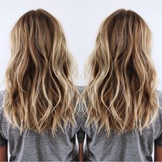 Beachy Perm, Global Hairstyles, Blonde Hair Tips, Stylish Hair Colors, Beach Blonde Hair, Surf Hair, Medium Long Haircuts, Global Hair, Medium Layered Hair