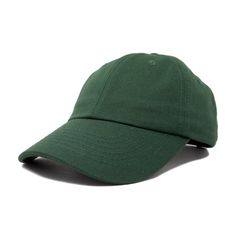 a green hat on a white background with clippings to the front and side