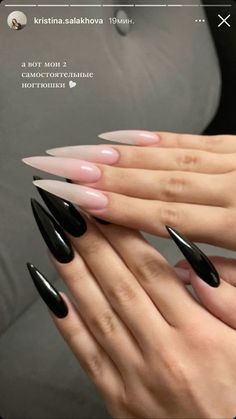 Long Sharp Nails, Pretty Poison, Maquillage On Fleek