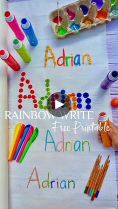 an image of children's art work with crayons