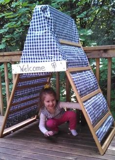 Reuse Cribs, Upcycle Crib, Old Baby Cribs, Old Cribs, Crib Rail, Play Tent, Upcycle Projects, Décor Diy, Redo Furniture