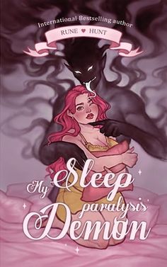 the cover to sleep and destroy demon, with an image of a woman hugging a demon