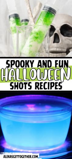 spooky and fun halloween shots recipes