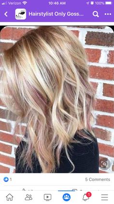 Trendy We Fryzurach, Rose Gold Highlights, Blond Balayage, Ombre Hair Blonde