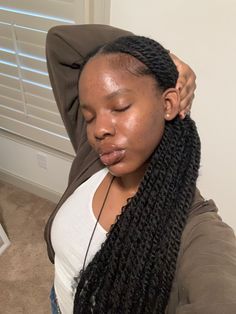 Rope Twist With Curly Ends, Small Cuban Twist, Twists For Black Hair, Cuban Twist, Cute Box Braids Hairstyles, Protective Hairstyles Braids, Pretty Braided Hairstyles