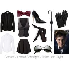 an image of costume and accessories from the tv series doctor who is wearing black gloves