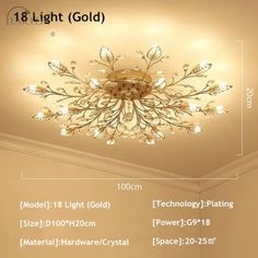 Item Type: Ceiling Lights Is Bulbs Included: No Light Source: LED Bulbs Power Source: AC Voltage: 90-260V Certification: CCC Body Material: Iron,Crystal Install Style: Surface mounted Style: Modern Base Type: G9 Material: Metal Number of light sources: 1 Switch Type: None Application: Foyer,Bed Room,Dining Room Lighting Area: 15-30square meters Technics: Plated Warranty: 3 years Finish: None Is Dimmable: No Features: LED Crystal Usage: Daily lighting Small Bedroom Chandelier, Wall Chandelier, Bedroom Chandelier, Chandelier Gold, Loft Lighting, Ceiling Lamps Bedroom, Living Room Loft, Led Light Fixtures, Crystal Lamp