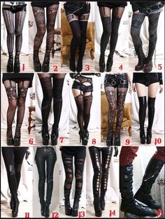 Cool Tights, Mode Steampunk, Scene Girl, Goth Outfit, Diy Kostüm, Pastel Outfit, Gothic Steampunk, Rocker Chic, Emo Scene