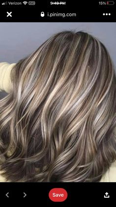 Cabelo Pin Up, Grey Hair Transformation, Simple Hairstyle, Hair Highlights And Lowlights, Grey Hair Inspiration, Brown Hair With Blonde Highlights, Blending Gray Hair, Gray Hair Highlights, High Ponytail