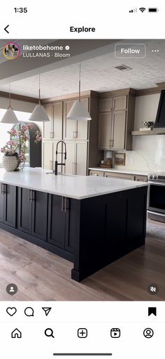 the kitchen is clean and ready to be used as an appliance for cooking