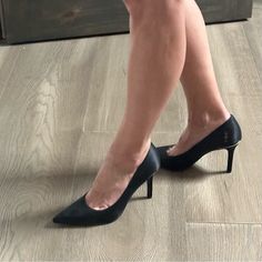 New In Box. Gorgeous Heels. A Bit Too Tight For Me. Size Is 8.5. Black Satin With Gold Trim In The Back. Super Sexy For Evenings Out Or Really Classy For Work. Heel Is 4" High. Elegant Ralph Lauren Party Heels, Ralph Lauren Round Toe Heels For Party, Ralph Lauren High Heels For Party, Elegant Ralph Lauren Round Toe Heels, Chic Ralph Lauren Heels For Formal Occasions, Ralph Lauren High Heels For Formal Occasions, Ralph Lauren Formal High Heels, Ralph Lauren Elegant Formal Heels, Elegant Ralph Lauren Formal Heels