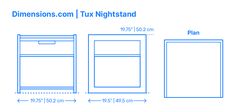 the measurements for a refrigerator and freezer are shown in blue on a white background