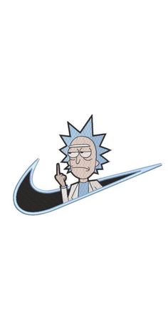 Cool Nike Logos, Nike Embroidery Design, Nike Images, Nike Wallpaper Iphone, Just Do It Wallpapers, Rick And Morty Stickers, Nike Logo Wallpapers, Nike Poster, Nike Embroidery