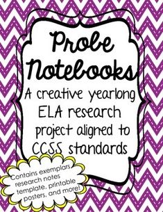 a purple and white chevroned background with the words project notebooks