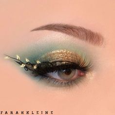 Enchanted Forest Eye Makeup, Lotr Makeup Looks, Vine Makeup Look, Non Traditional Wedding Makeup, Fantasy Makeup Ideas Creative Eye Art, Vine Eye Makeup, Forest Theme Makeup, Elvish Makeup Ideas, Enchanted Forest Wedding Makeup