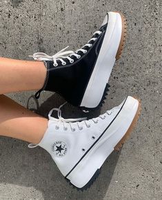 Korean Shoes, Nike Air Force 1 Custom, Converse Run Star