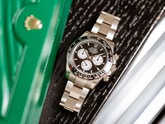 Check out this beautiful sports watch. This is the Rolex Cosmograph Le Mans Daytona 126529LN, an amazing timepiece by Rolex.