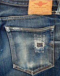 the back pocket of a pair of jeans