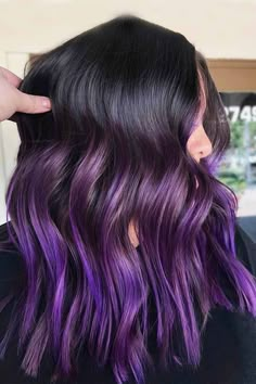 Purple Ombre Hair, Violet Hair, Lavender Hair, Hair Done